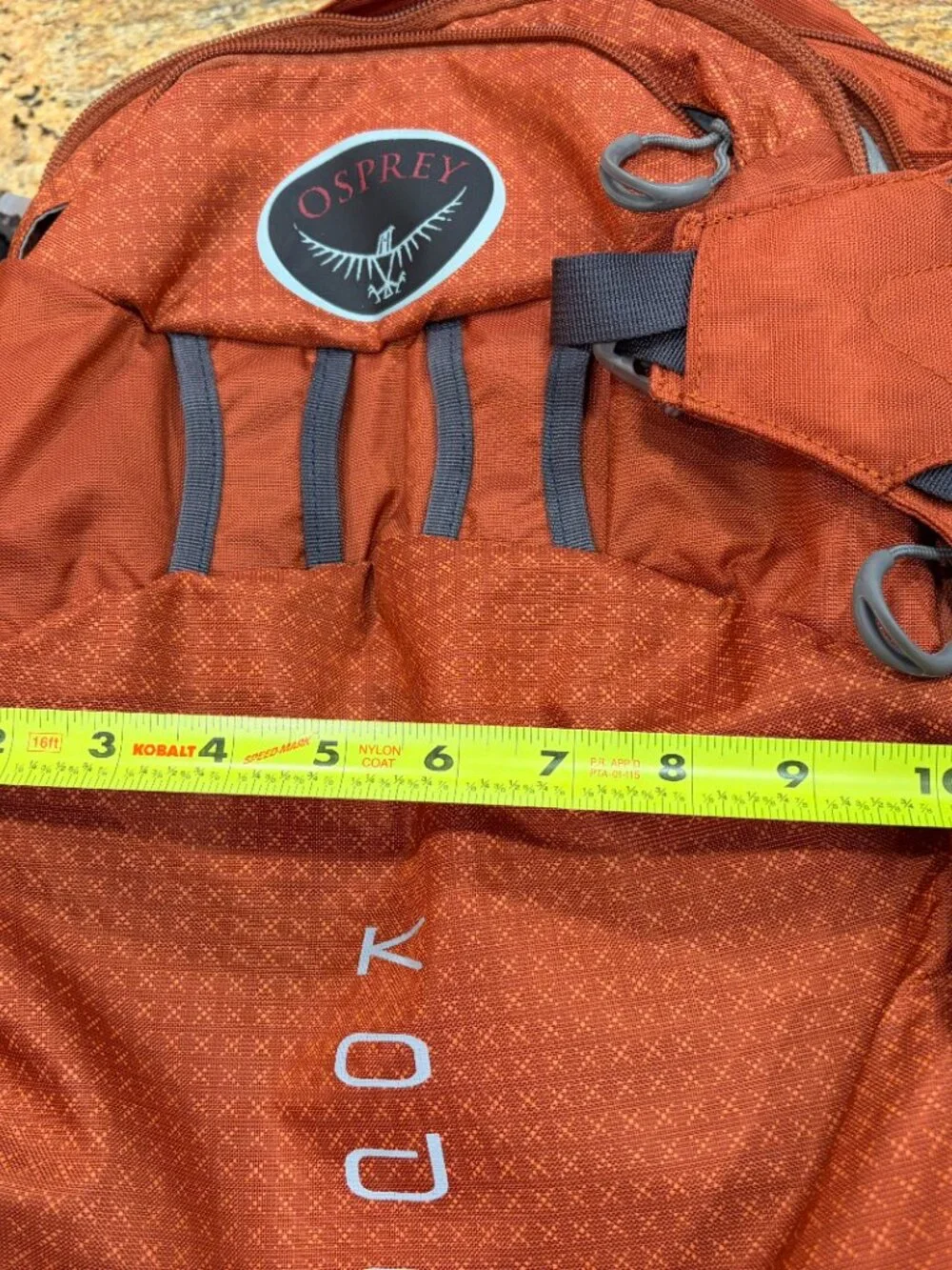 Osprey Kode 22L Backpack EUC Hiking Skiing Traveling